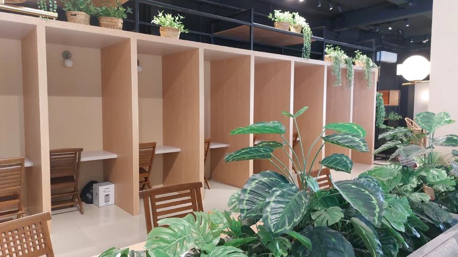 Area kerja KLA Co-Working Space Jogja